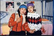 写真4：王文君、王文娟さん姉妹